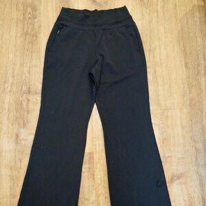 Athleta Black Jogger Pants Zip Pocket Athleisure Stretch XS